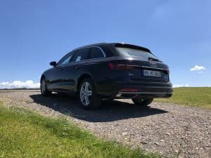 Europcar Audi A4 Heckansicht