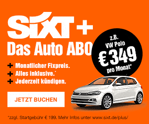 Sixt Plus Banner Mobile