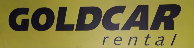 Logo der Autovermietung Goldcar Rent a Car