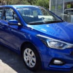 Hyundai Mietwagen vor Hertz Station von TUI Cars