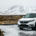 Ein Honda Fahrzeug von Sunny Cars gemietet in Island